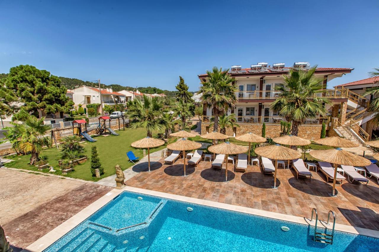 Halkidiki Greek Pride Ηotel And Apartments Skala Fourkas Exterior photo