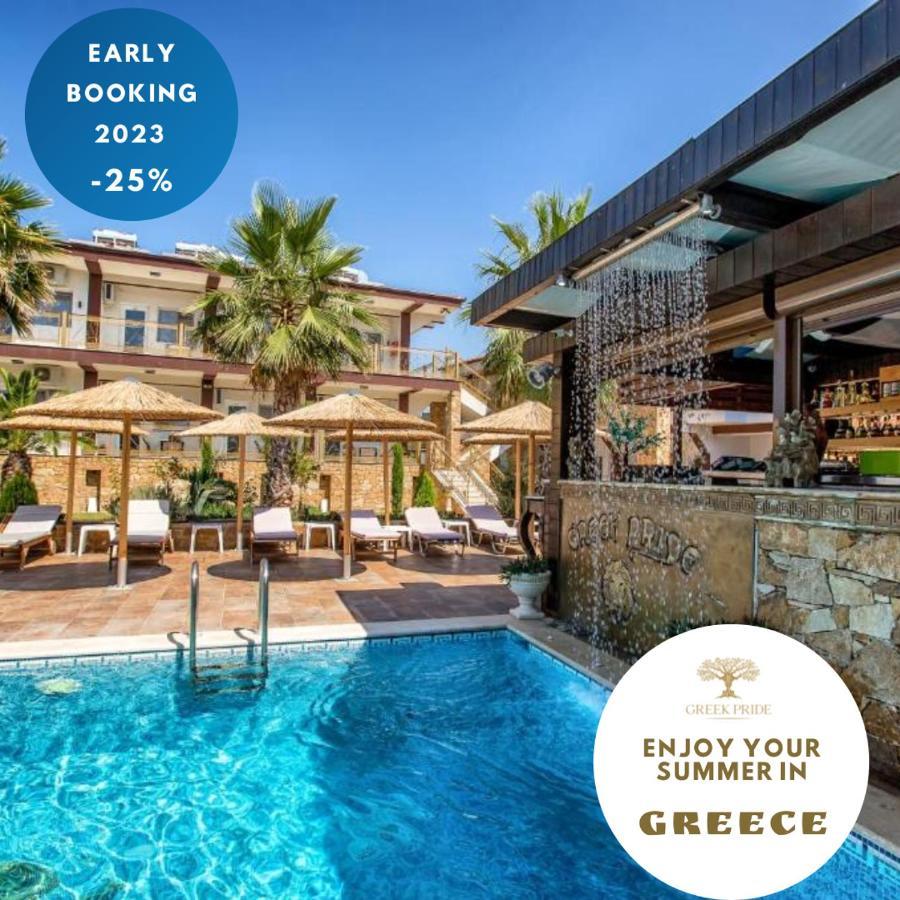 Halkidiki Greek Pride Ηotel And Apartments Skala Fourkas Exterior photo